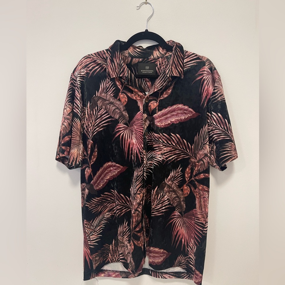 SCOTCH & SODA VELVET GRAPHIC T